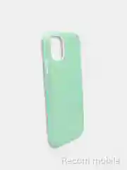 Бирюзовый чехол блестящий для iPhone 11, накладка c блёстками Айфон 11