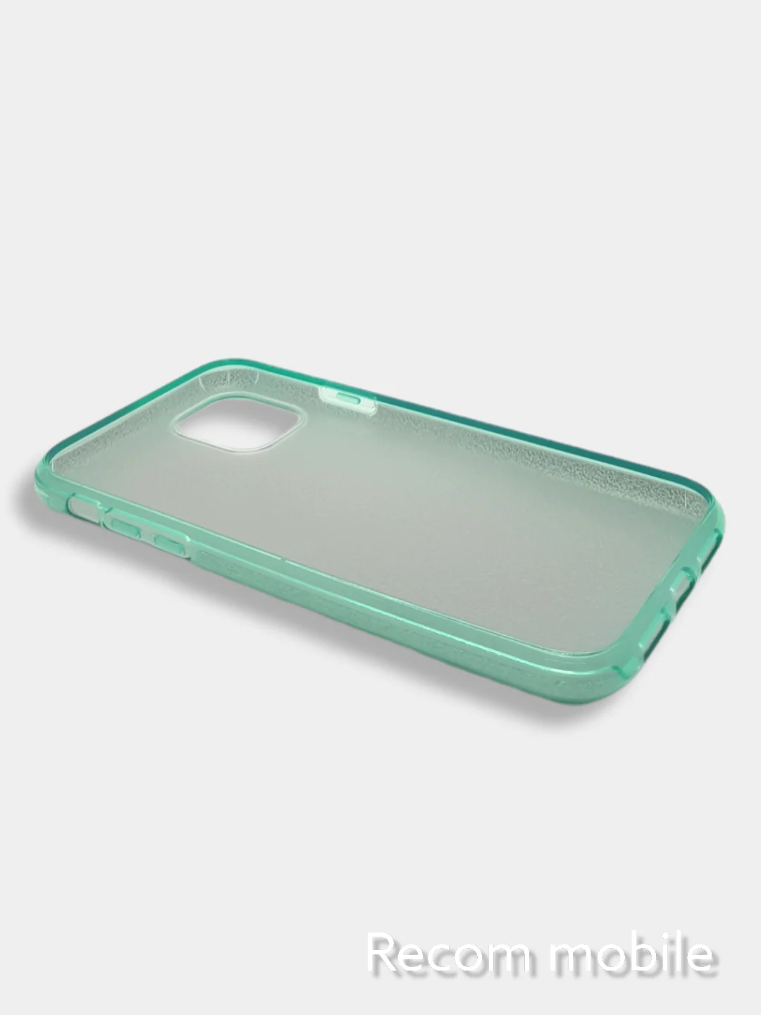 Бирюзовый чехол блестящий для iPhone 11, накладка c блёстками Айфон 11