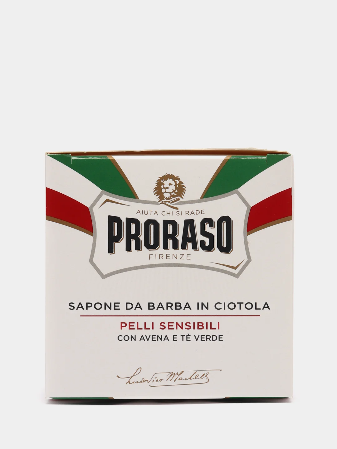 Proraso Sensitive Green Tea - мыло для бритья "Зелёный чай и овёс", 150 мл / Прорасо