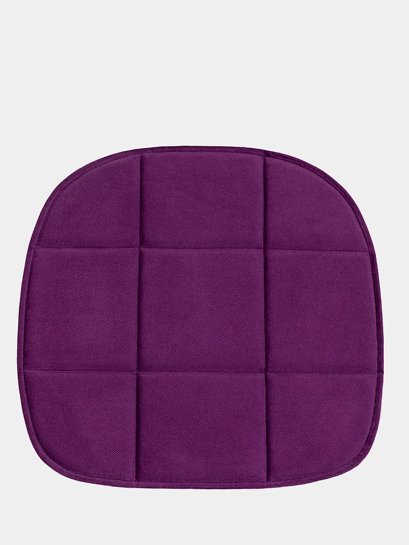 Фиолетовый подушка на стул, 38x39 см