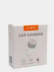 Черный автомобильное зарядное устройство, 2 USB, 3.1А, быстрая зарядка 18 Вт