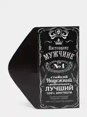 Черный конверт для денег с юмором