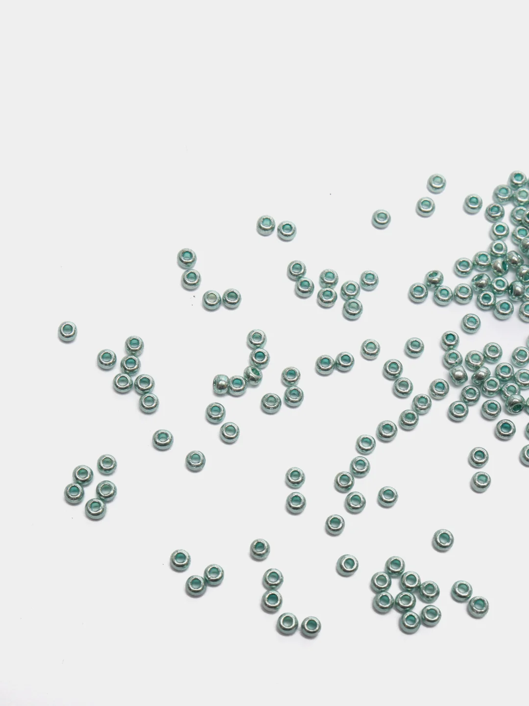 Бирюзовый бисер Чехия "Gamma" круглый