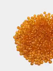 Желтый бисер Чехия "Gamma" круглый