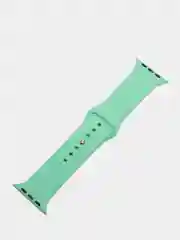Бирюзовый спортивный силиконовый ремешок для Apple Watch 1/2/3/4/5 размер 42-44