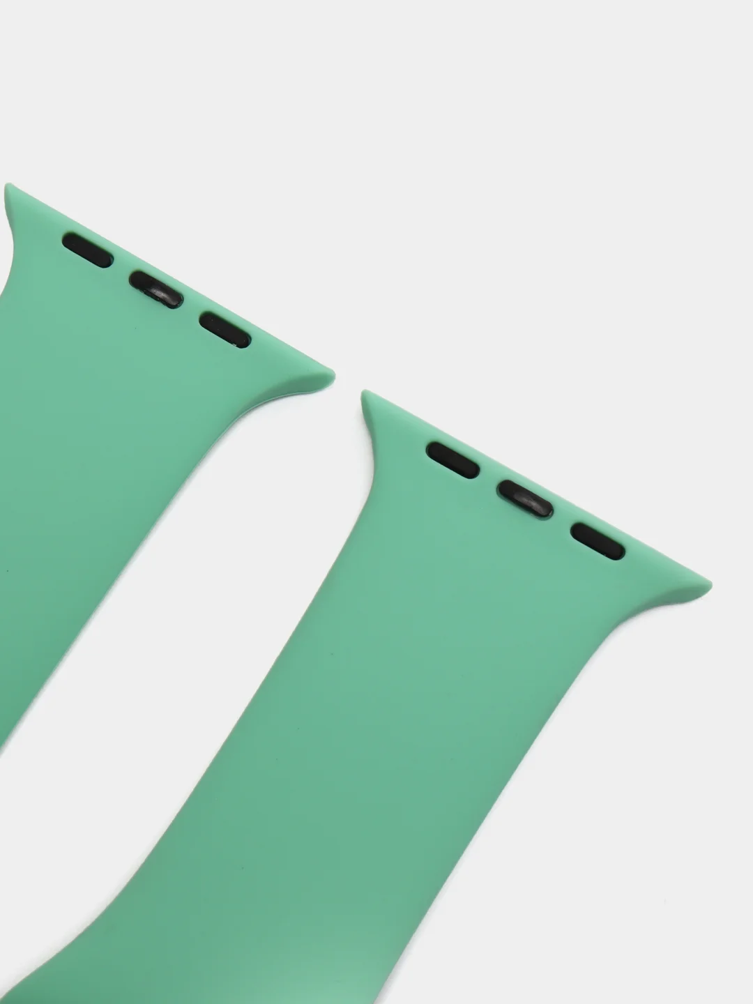 Бирюзовый спортивный силиконовый ремешок для Apple Watch 1/2/3/4/5 размер 42-44