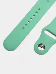 Бирюзовый спортивный силиконовый ремешок для Apple Watch 1/2/3/4/5 размер 42-44
