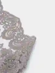 Серый кружево на сетке,(BLUMARINE- оригинал) 14 см х 1 м