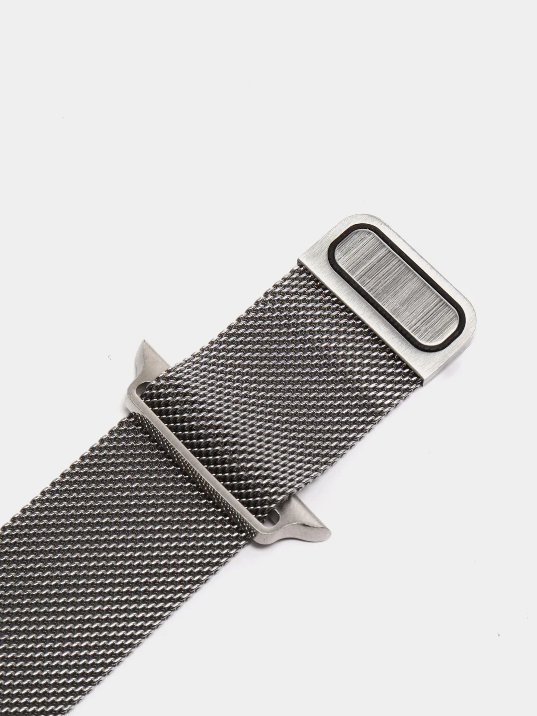 Серый металлик ремешок для смарт-часов Apple Watch Миланская петля, 42-44, металлический