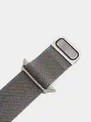 Серый металлик ремешок для смарт-часов Apple Watch Миланская петля, 42-44, металлический