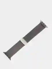 Серый металлик ремешок для смарт-часов Apple Watch Миланская петля, 42-44, металлический