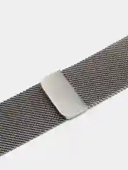 Серый металлик ремешок для смарт-часов Apple Watch Миланская петля, 42-44, металлический