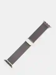 Серый металлик ремешок для смарт-часов Apple Watch Миланская петля, 42-44, металлический
