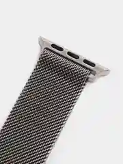Серый металлик ремешок для смарт-часов Apple Watch Миланская петля, 42-44, металлический