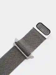 Серый металлик ремешок для смарт-часов Apple Watch Миланская петля, 42-44, металлический