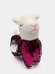 Розовый мягкая игрушка Лама, 20 см