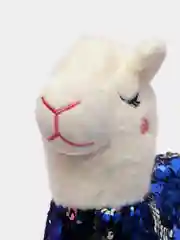 Синий мягкая игрушка Лама, 20 см