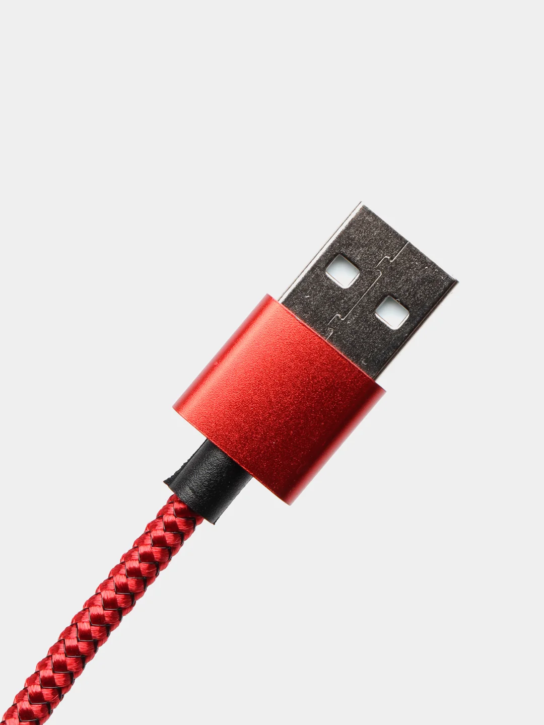 Красный магнитный USB-кабель 3 в 1 с 3-мя разъемами microusb, type C, Lightning, 3 цвета
