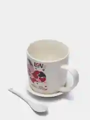 Подарочный набор из кружки, блюдца и ложки