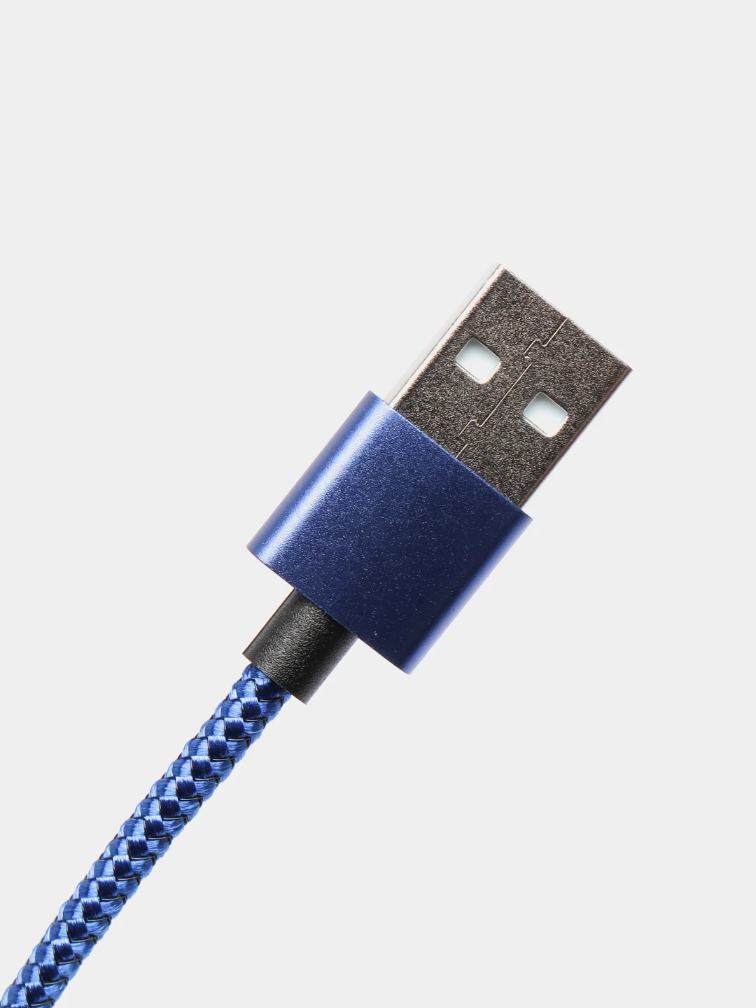 Синий магнитный USB-кабель 3 в 1 с 3-мя разъемами microusb, type C, Lightning, 3 цвета