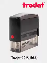 Красный автоматическая оснастка Trodat IDEAL 4915 (70 х 25 мм.) Красная, синяя, черная