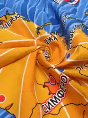 Лимонный банное полотенце, вафельное, хлопок, 75 х 150 см, на день рождения