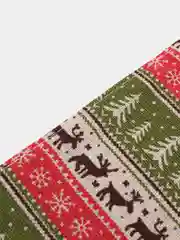 Новогодние салфетки на стол / Плейсмат / Сервировочная салфетка / Новогодний декор