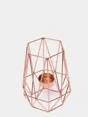 Розовый подсвечник в скандинавском стиле Nordic Light