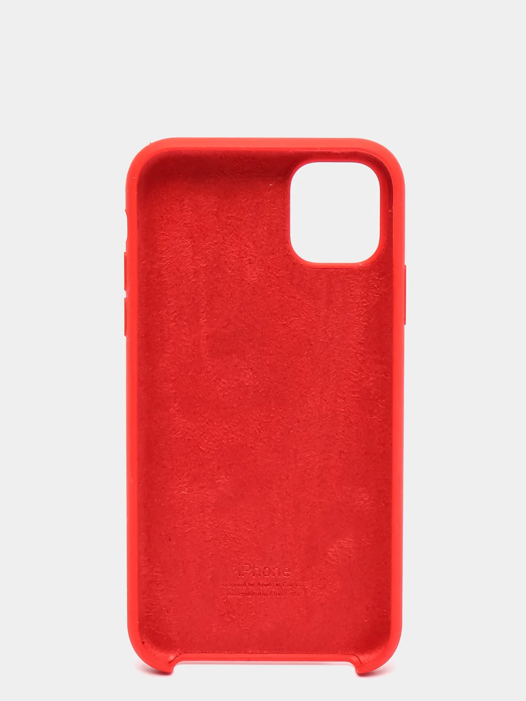 Красный защитный чехол для телефона на Iphone 11