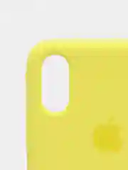 Лимонный чехол Silicon Case для iPhone X/XS