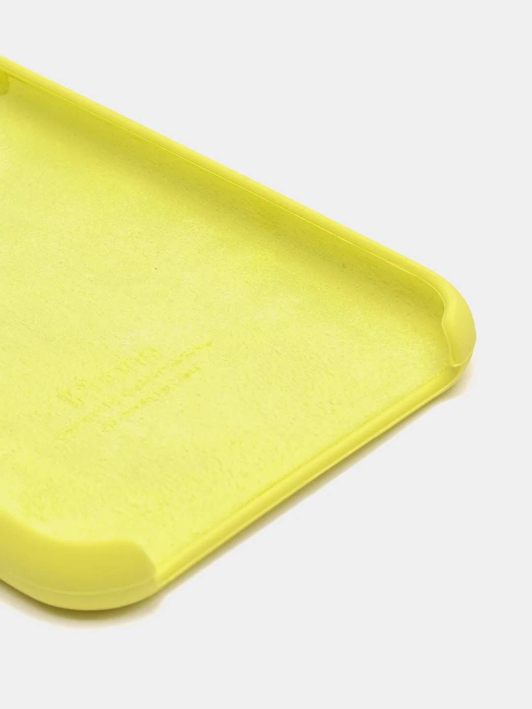 Лимонный чехол Silicon Case для iPhone X/XS