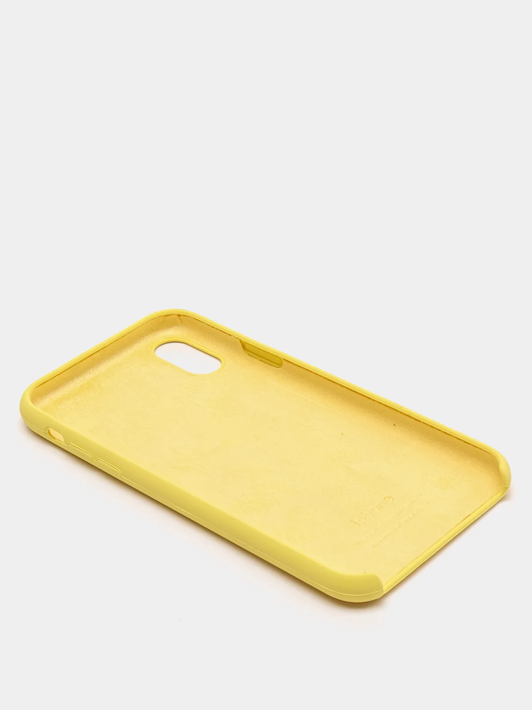 Лимонный чехол Silicone Case для IPhone XR