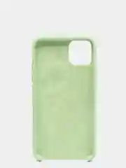 Зеленый чехол накладка Apple Silicone Case для iPhone 11 Pro Max soft-touch айфон защитный
