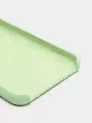 Зеленый чехол накладка Apple Silicone Case для iPhone 11 Pro Max soft-touch айфон защитный
