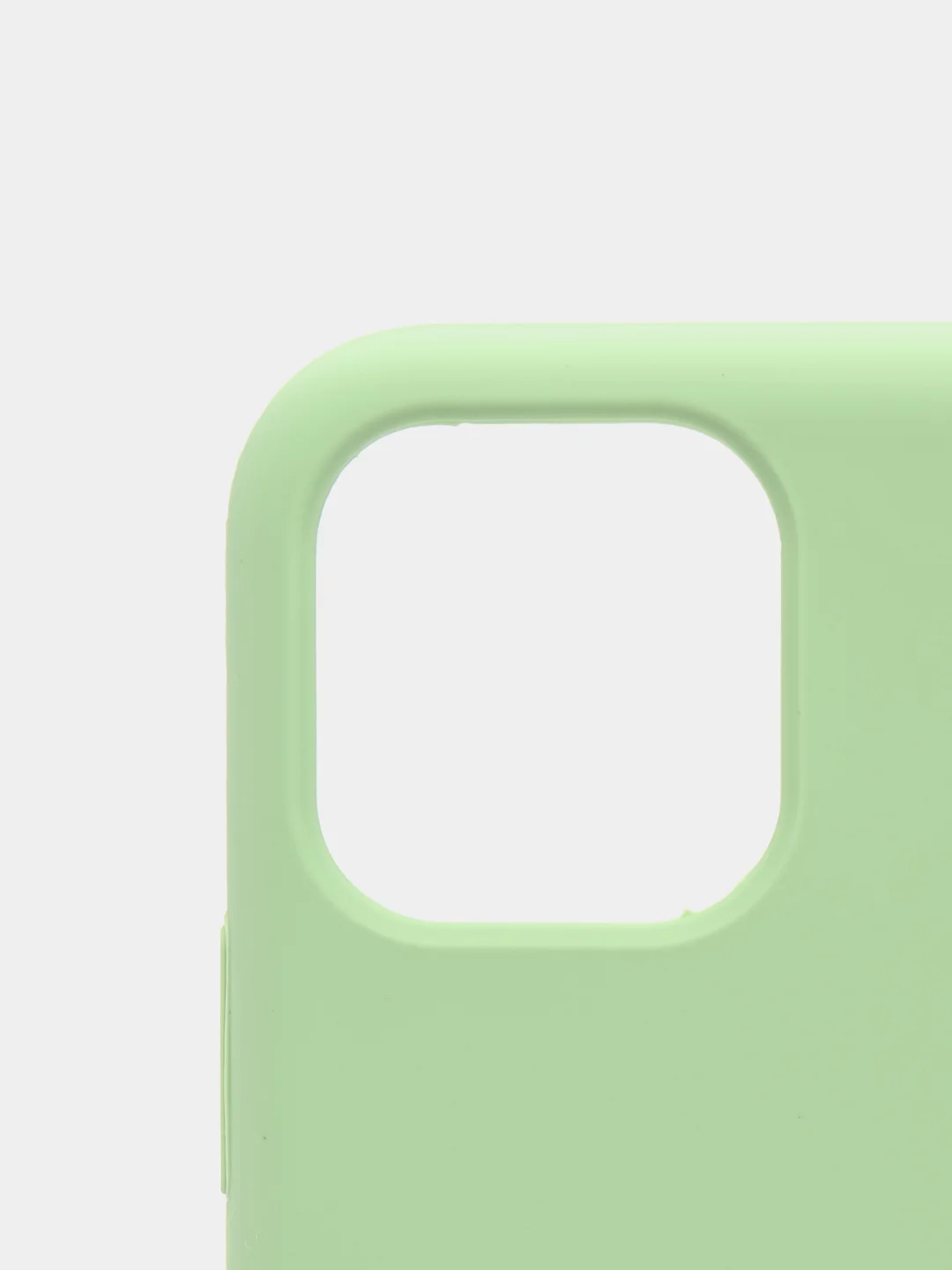 Зеленый чехол накладка Apple Silicone Case для iPhone 11 Pro Max soft-touch айфон защитный