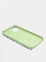Зеленый чехол накладка Apple Silicone Case для iPhone 11 Pro Max soft-touch айфон защитный