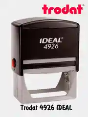 Автоматическая оснастка Trodat IDEAL 4926, 75 х 38 мм, красная, синяя, черная