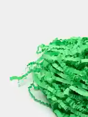 Зеленый бумажная стружка тишью для упаковочных коробок