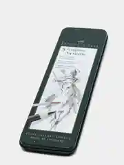Набор карандашей чернографитных Faber-Castell "Graphite Aquarelle", HB-8B, 5 штук