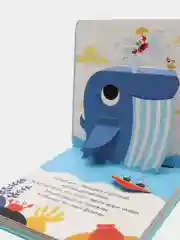 Книга детская 3Д картинки. Морские жители