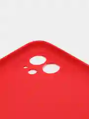 Красный чехол защитный для iPhone 12 / 12 Pro / 12 Pro Max, силиконовый, 1,5 мм