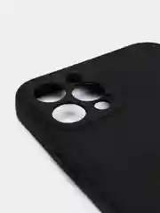 Черный чехол защитный для iPhone 12 / 12 Pro / 12 Pro Max, силиконовый, 1,5 мм