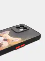 Рыжий чехол с рисунком на Realme 8i и Realme Narzo 50 4G (Реалми 8i и Реалми Нарзо 50 4G)