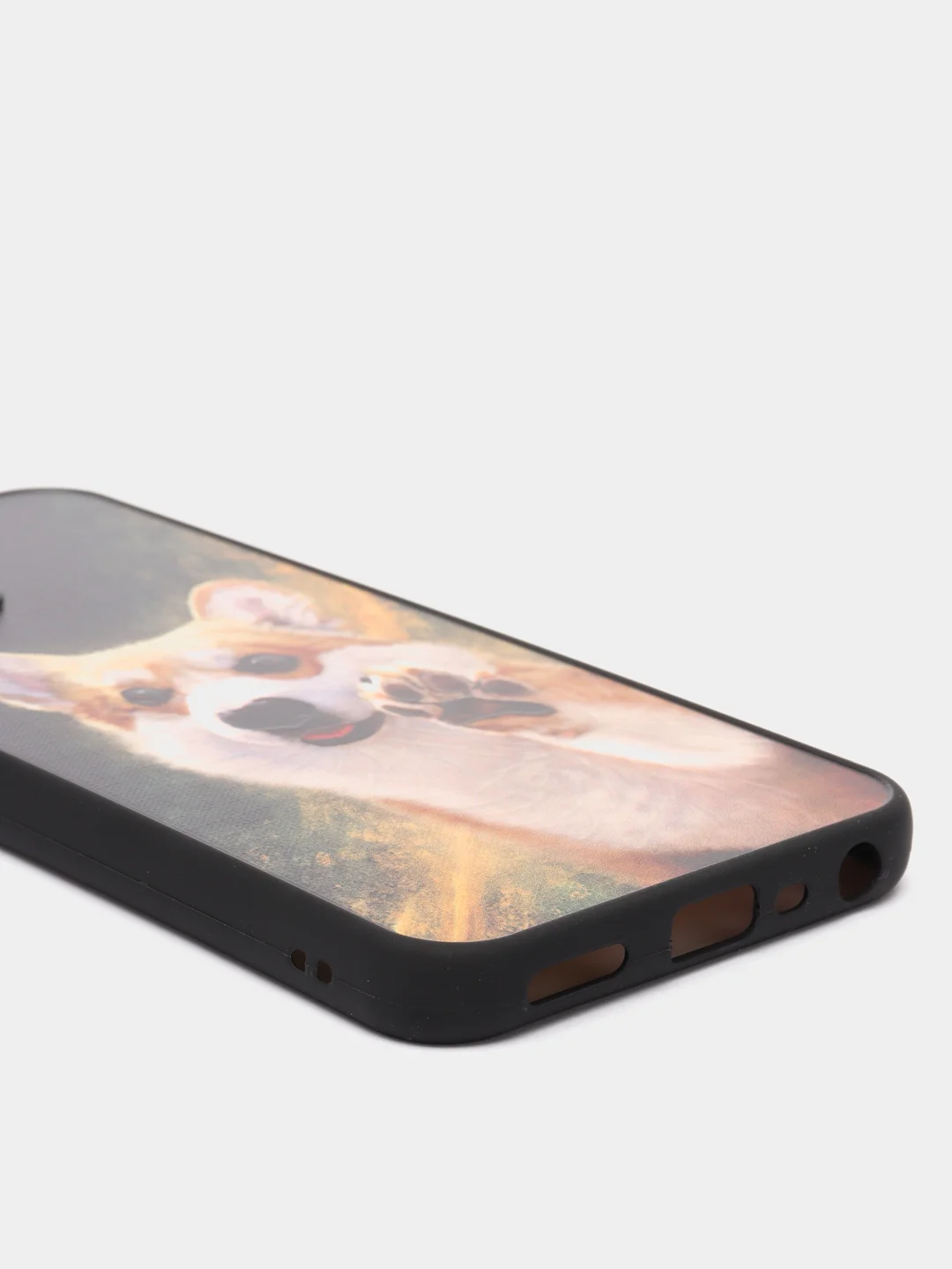 Рыжий чехол с рисунком на Realme 8i и Realme Narzo 50 4G (Реалми 8i и Реалми Нарзо 50 4G)