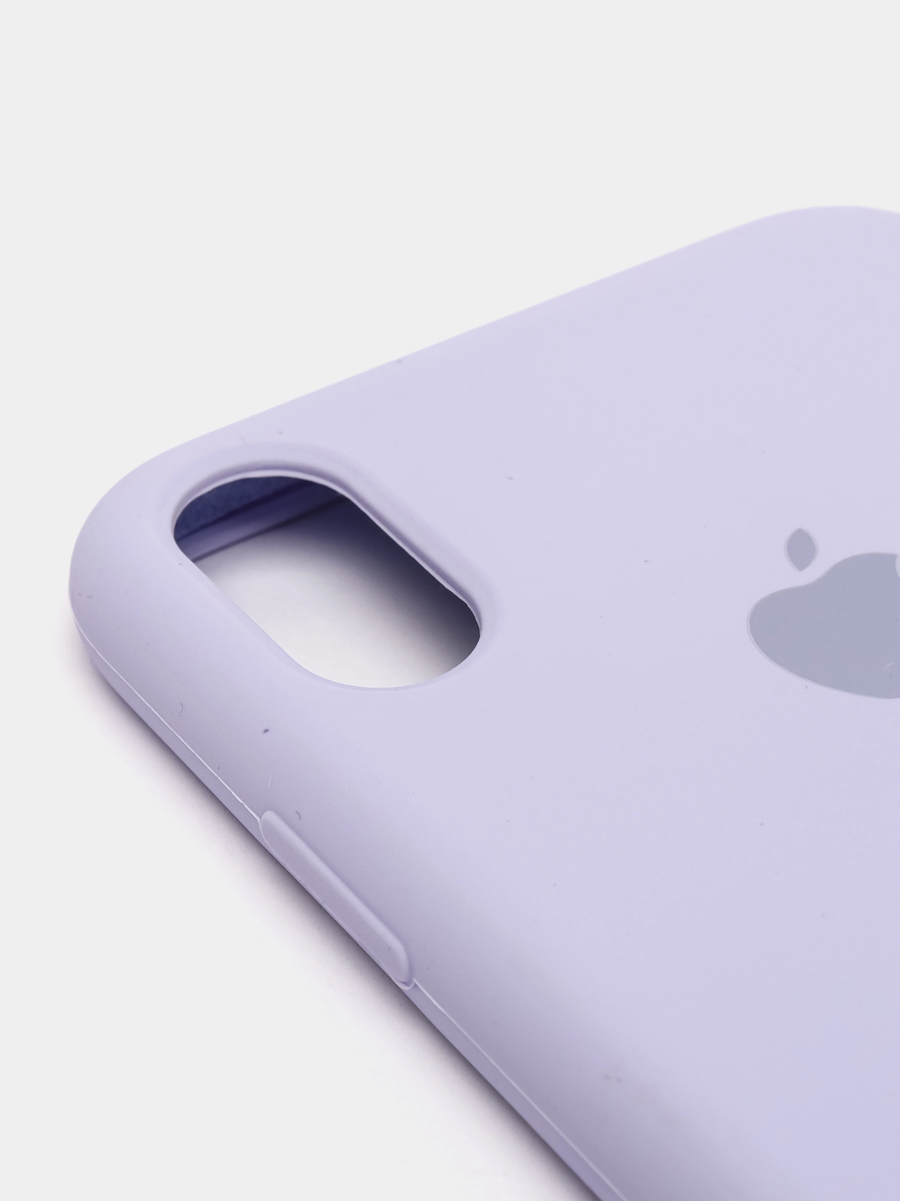 Лавандовый чехол Silicone Case для IPhone XR