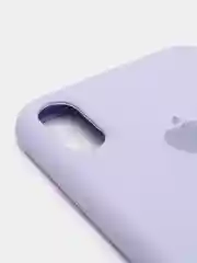 Лавандовый чехол Silicone Case для IPhone XR