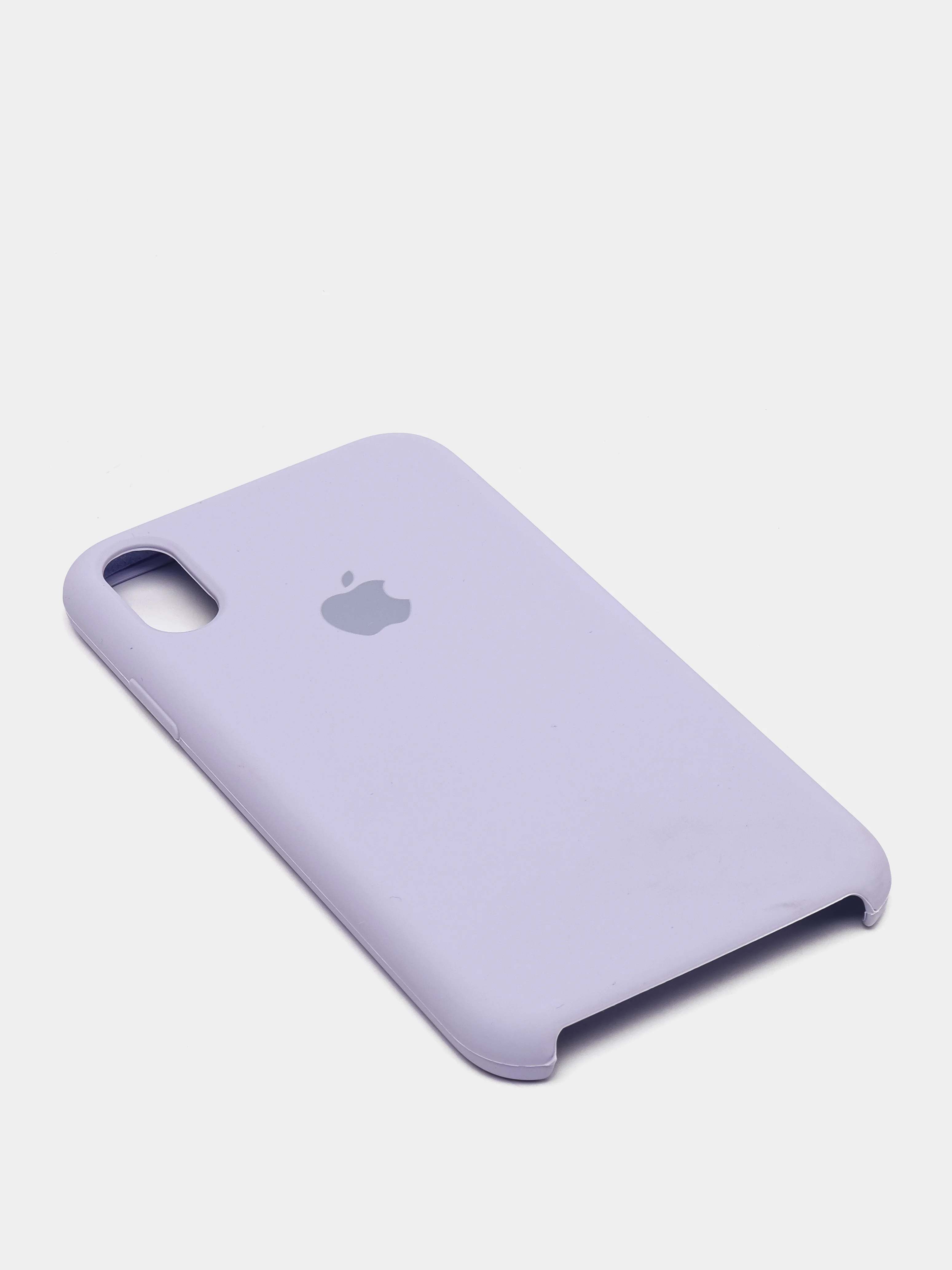 Лавандовый чехол Silicone Case для IPhone XR