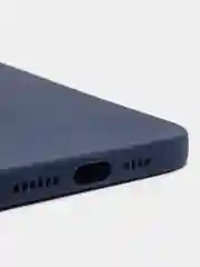 Темно-синий чехол защитный для iPhone 12 / 12 Pro / 12 Pro Max, силиконовый, 1,5 мм