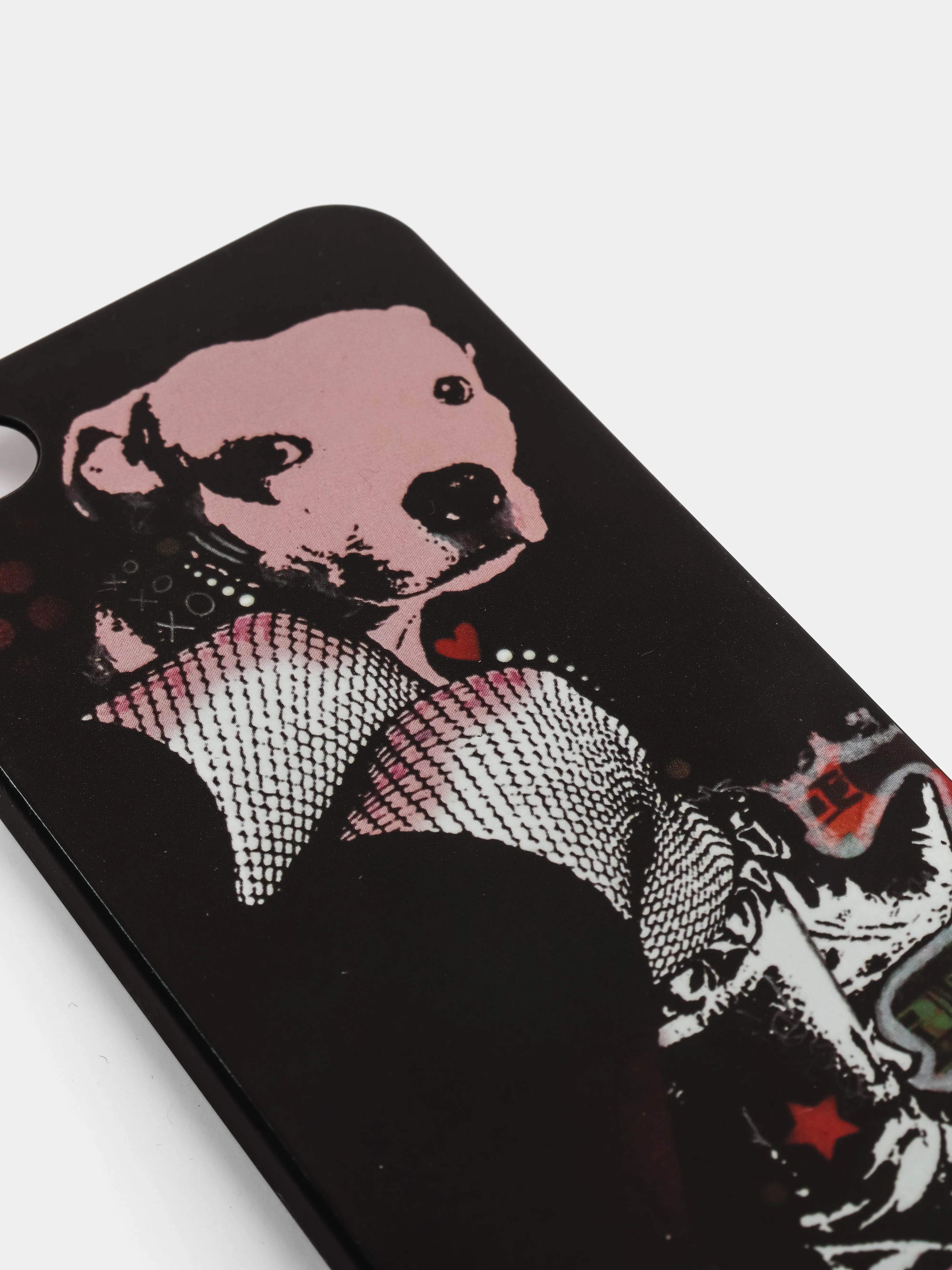 Черный чехол-накладка для iPhone 4/4S картинки