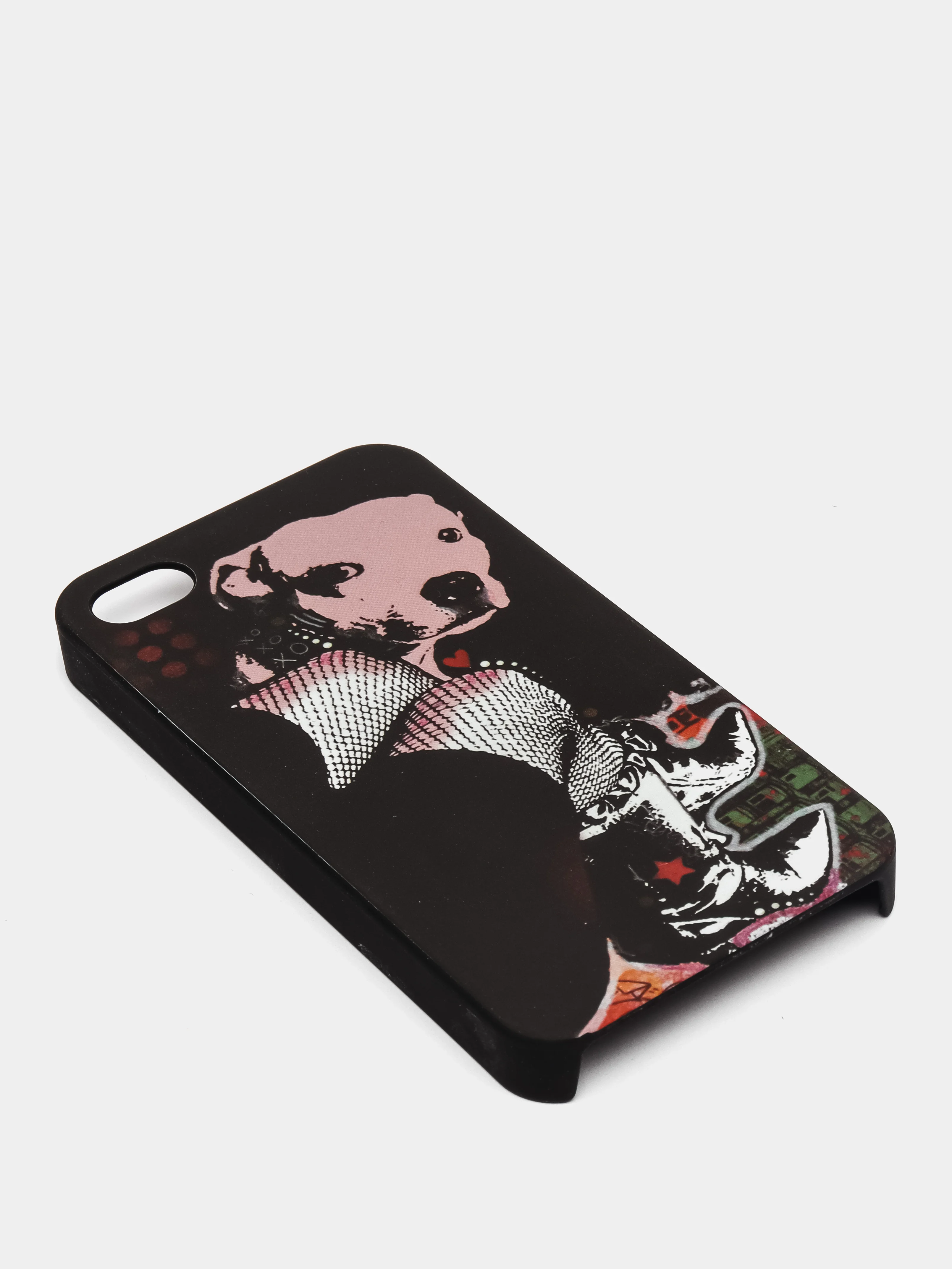 Черный чехол-накладка для iPhone 4/4S картинки